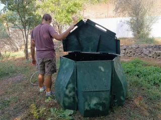 Compostador 900L Verde