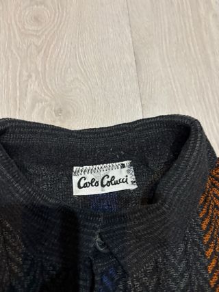 Jersey vintage Carlo Colucci 90s pull sweat