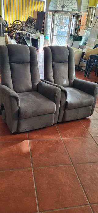 Poltrona relax elettrica rivestita