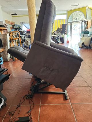 Poltrona relax elettrica rivestita