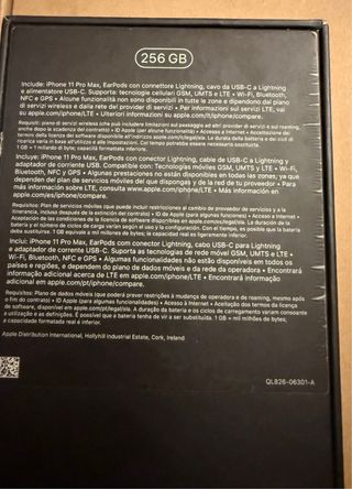 Caja iPhone 11 Pro Max