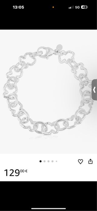 Pulsera Tous Plata 925 carrusel new