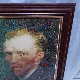 Cuadro Lámina retrato de  Van Gogh