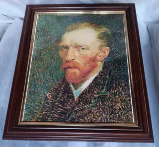 Cuadro Lámina retrato de  Van Gogh