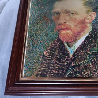 Cuadro Lámina retrato de  Van Gogh