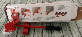 Kit Elevador Muebles con Ruedas