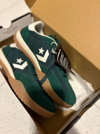 Zapatillas Converse Verdes y Marrones