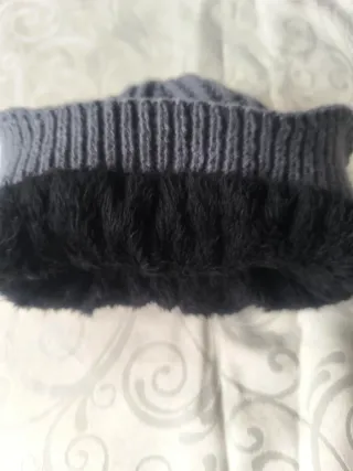 Gorro tejido invierno orejeras