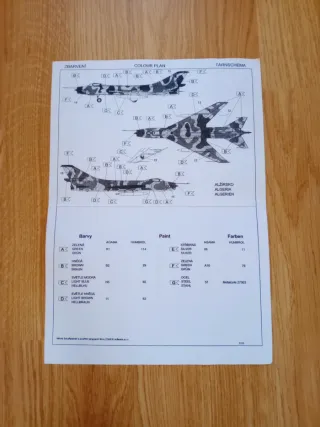 Maqueta Kopro 1/72 Sukhoi Su-7B Arabian Fitter.