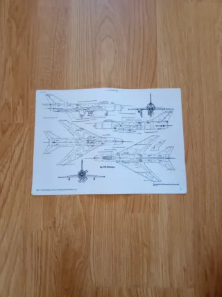 Maqueta Kopro 1/72 Sukhoi Su-7B Arabian Fitter.