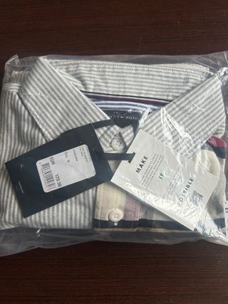 Camisa Tommy Hilfiger Rayas y Cuadros