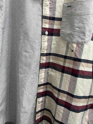 Camisa Tommy Hilfiger Rayas y Cuadros