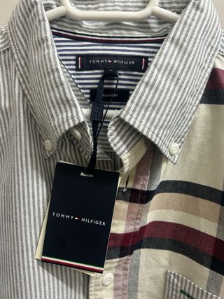 Camisa Tommy Hilfiger Rayas y Cuadros