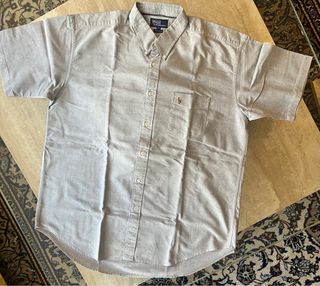 Camisa Polo Ralph Lauren Azul/Gris XL Algodón