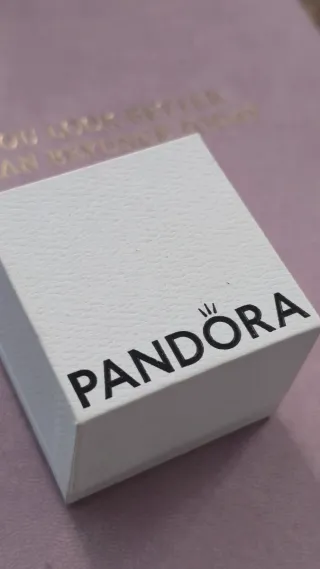 Anillo Pandora Oro y Plata