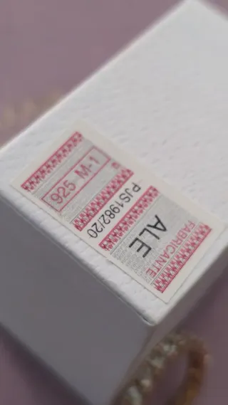 Anillo Pandora Oro y Plata