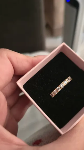 Anillo Pandora Oro y Plata