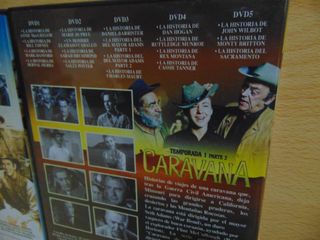 CARAVANA Temporada 1 Completa 10 Discos DVD.Oeste