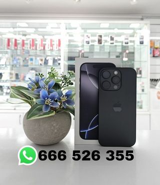 IPHONE 16 PRO MAX 256GB BLACK TIT COMO NUEVO