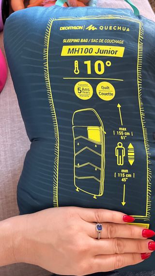 Saco dormir Quechua MH100 Junior 10°