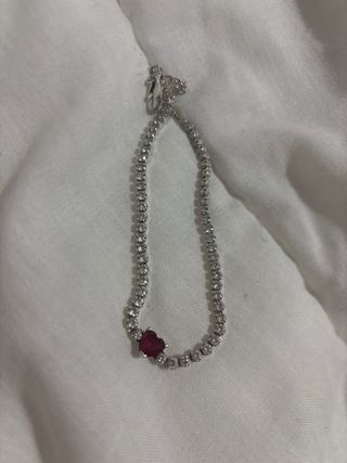 Pulsera Pandora Corazón Rojo