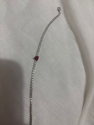 Pulsera Pandora Corazón Rojo