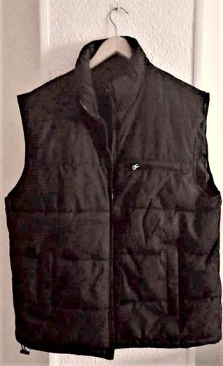 Chaleco Acolchado Authentic Negro T XXL