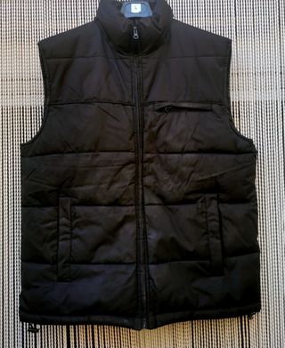 Chaleco Acolchado Authentic Negro T XXL