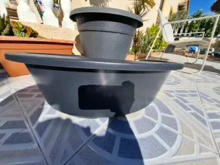 Cama para perro L 80x60 cm