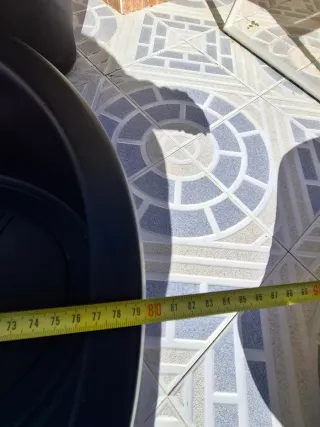 Cama para perro L 80x60 cm