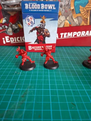 Equipo Bretoniano Blood Bowl Cartas Dados
