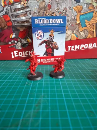 Equipo Bretoniano Blood Bowl Cartas Dados