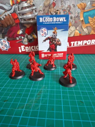 Equipo Bretoniano Blood Bowl Cartas Dados
