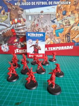 Equipo Bretoniano Blood Bowl Cartas Dados