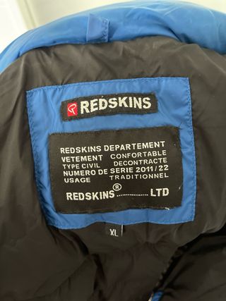 Chaleco Redskins Azul