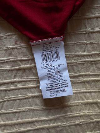 Vestito rosso Rinascimento