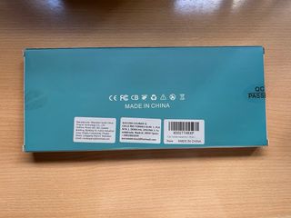 Teclado Inalámbrico Mayús Negro