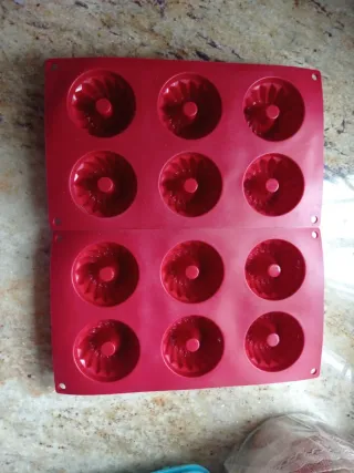 Stampo in silicone per 12 mini torte