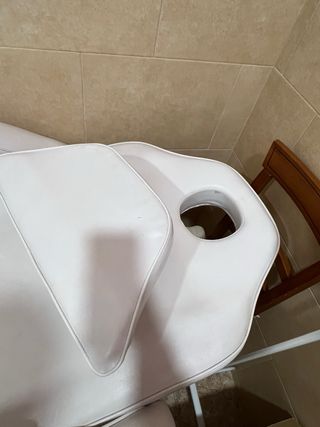 camilla de estética