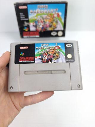 Super Mario Kart SNES PAL ITA con Scatola