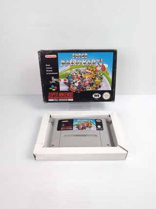Super Mario Kart SNES PAL ITA con Scatola
