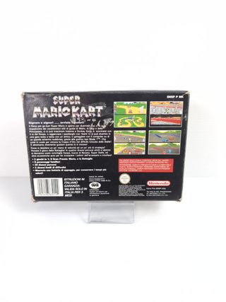 Super Mario Kart SNES PAL ITA con Scatola