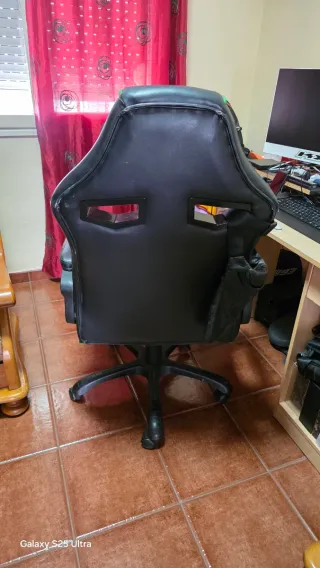 Silla Gaming Volten Negra y Verde