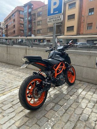 KTM 390 Duke 2018 CAMBIO