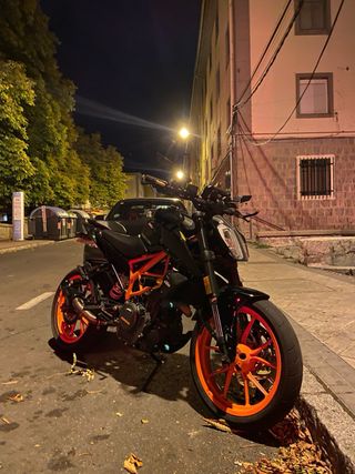 KTM 390 Duke 2018 CAMBIO