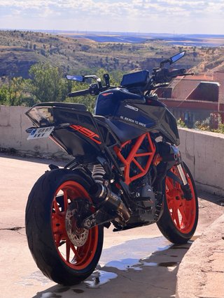 KTM 390 Duke 2018 CAMBIO