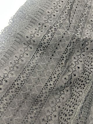 Body Zara encaje negro