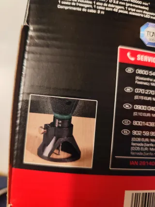 PARKSIDE PFBS 160 B2 Miniamoladora