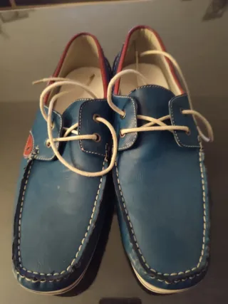 Mocasines azules