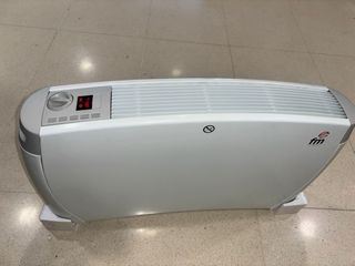 Calefactor eléctrico blanco